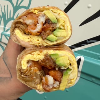 Vegetarian Breky Burrito